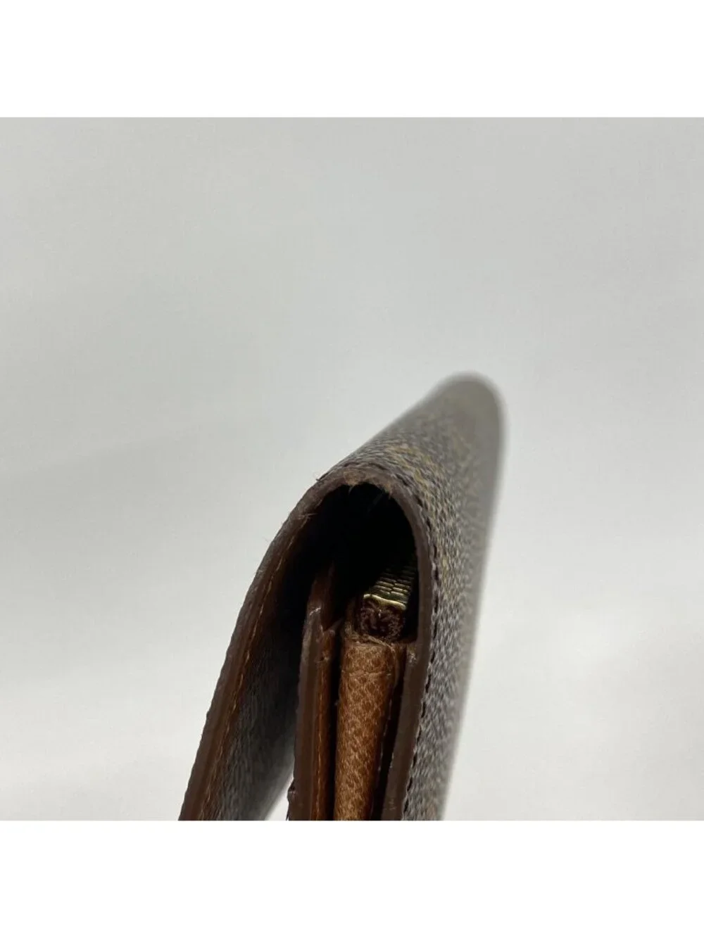 Louis Vuitton Wallet Monogram Porte-Monnaie Cles Brown